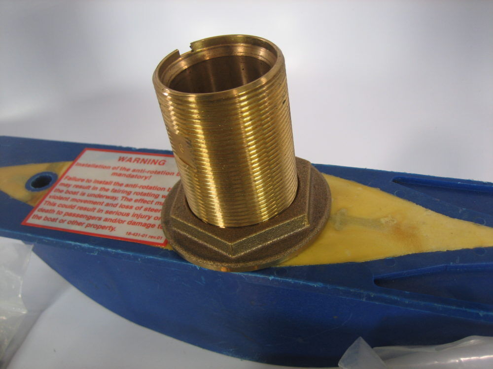 B&G 170kHz B122 Marine Depth Transducer with Bronze Construction