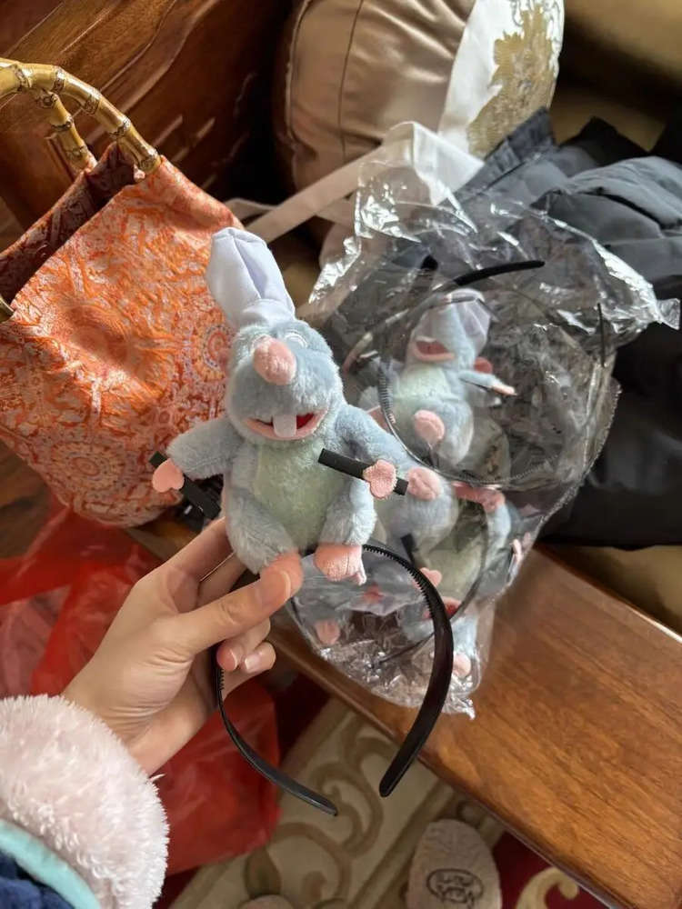 Ratatouille Kawaii Plush Headband, Charming & Comfortable