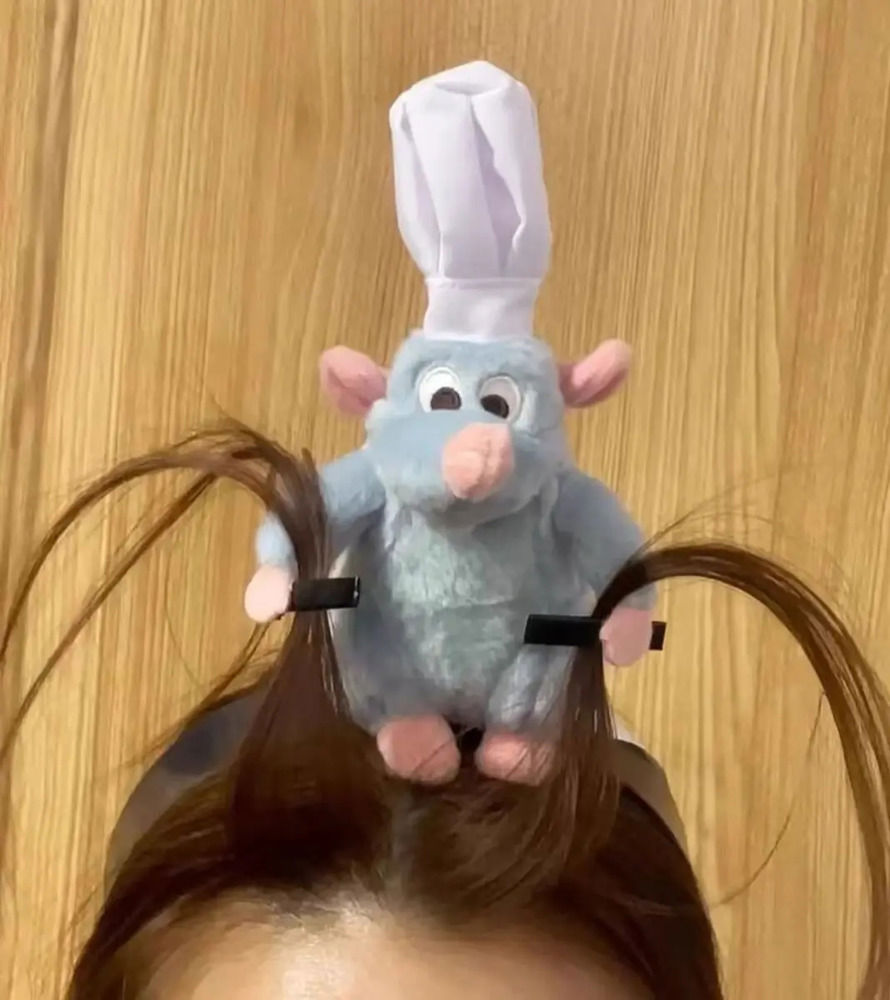 Ratatouille Kawaii Plush Headband, Charming & Comfortable