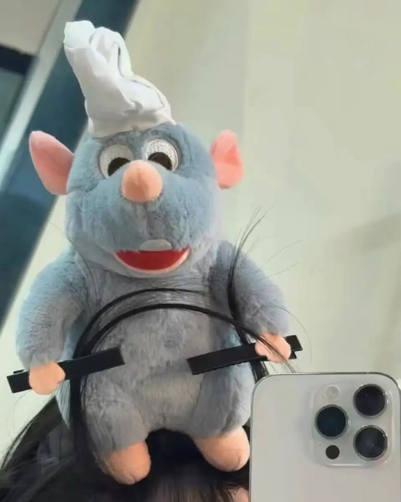 Ratatouille Kawaii Plush Headband, Charming & Comfortable