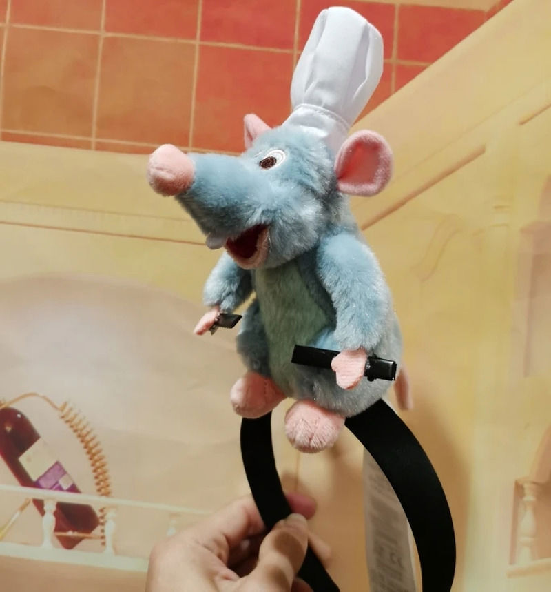 Ratatouille Kawaii Plush Headband, Charming & Comfortable