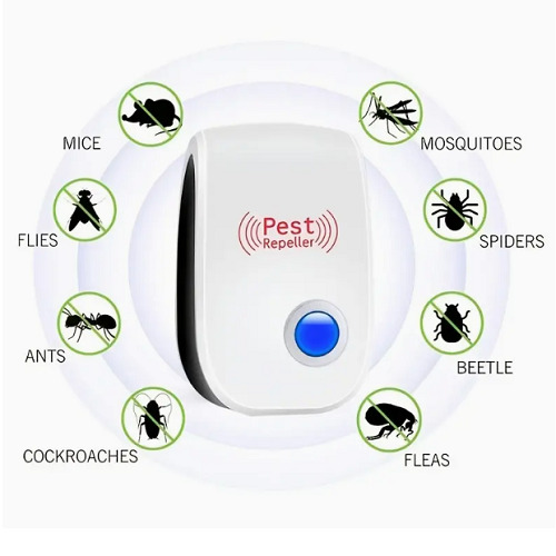 6 pcs Ultrasonic Pest Repeller - Electronic Mice, Bug, Rat Repellent