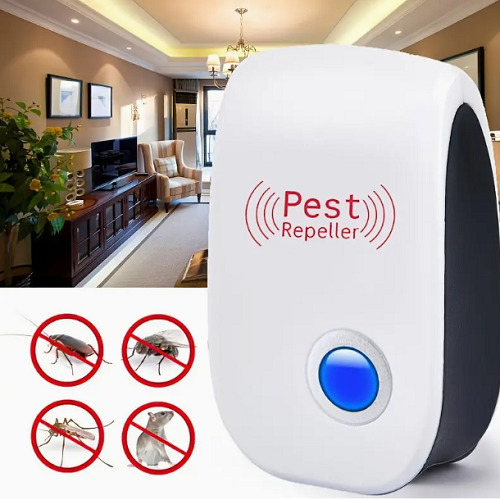 6 pcs Ultrasonic Pest Repeller - Electronic Mice, Bug, Rat Repellent
