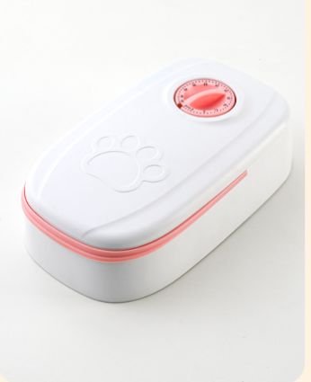 SRline Automatic Pet Feeder with Stainless Steel Bowl - Smart Food Dispenser for Cats and Dogs